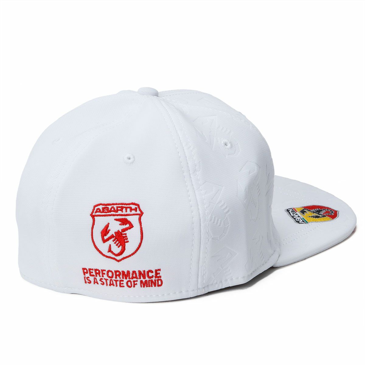 ABARTH｜アバルト フラットブリム キャップ ’25 ホワイト｜帽子｜ホワイト
