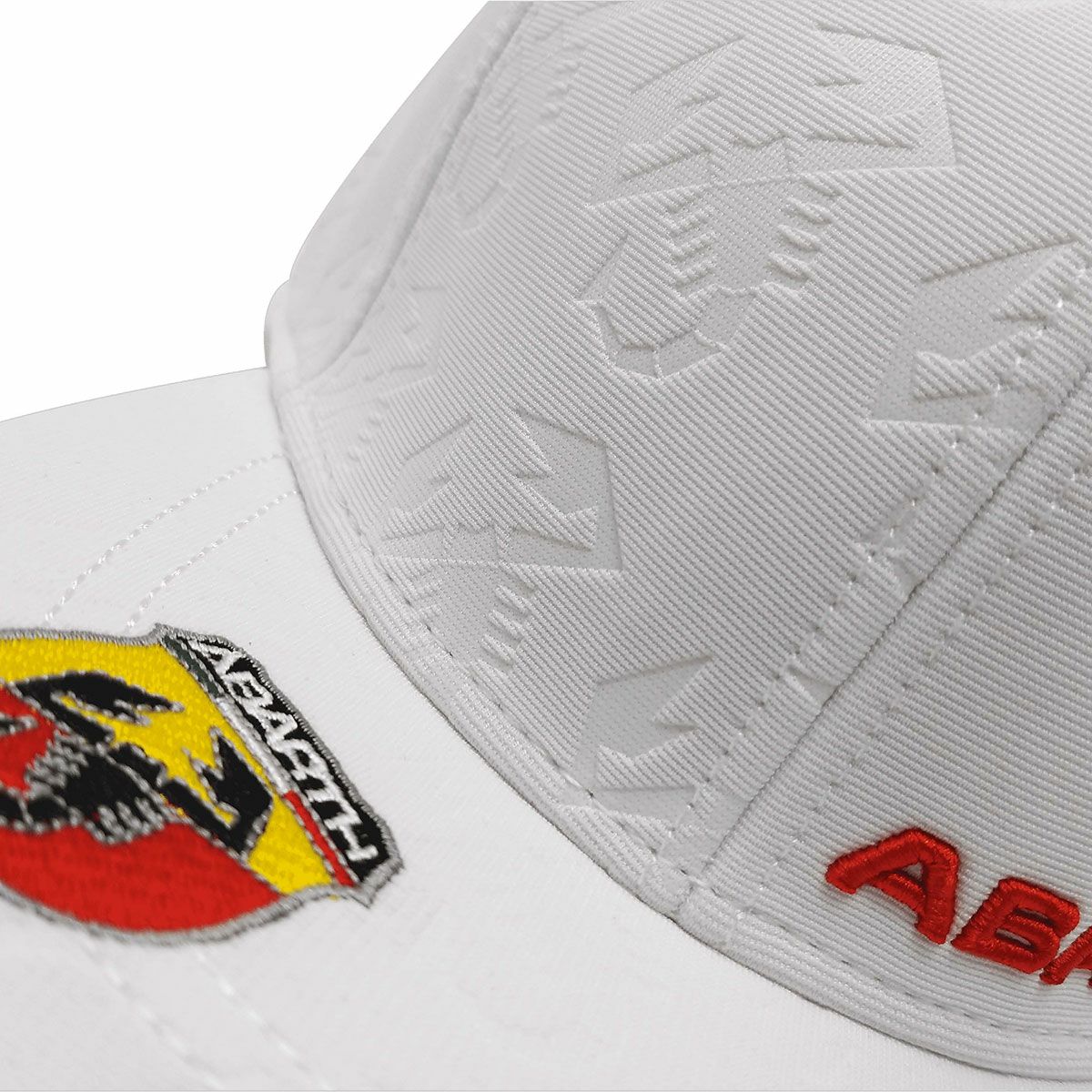 ABARTH｜アバルト フラットブリム キャップ ’25 ホワイト｜帽子｜ホワイト