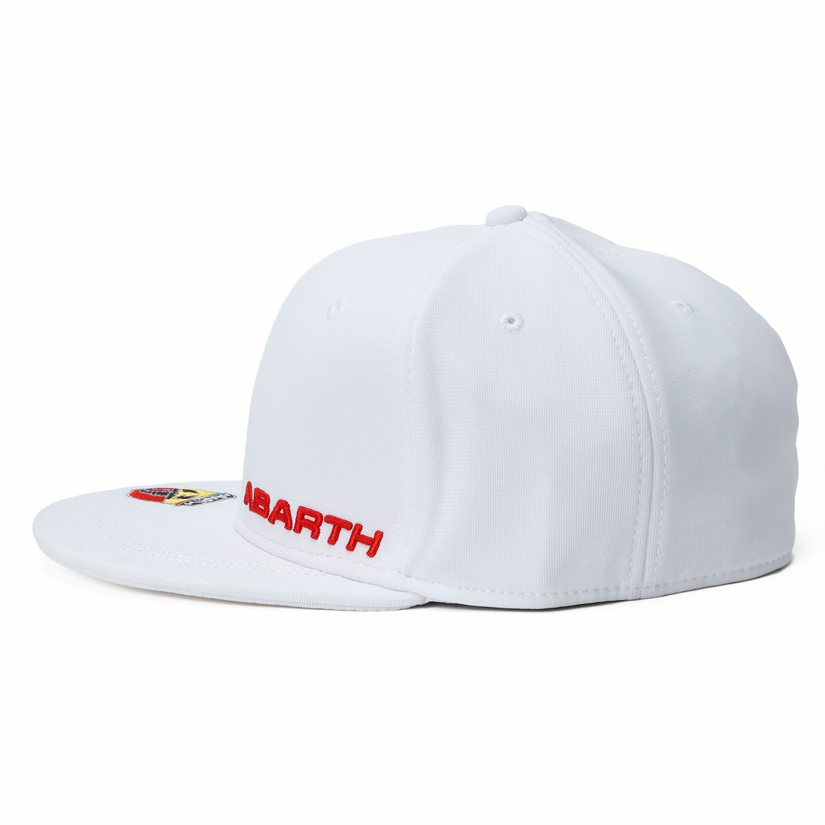 ABARTH｜アバルト フラットブリム キャップ ’25 ホワイト｜帽子｜ホワイト