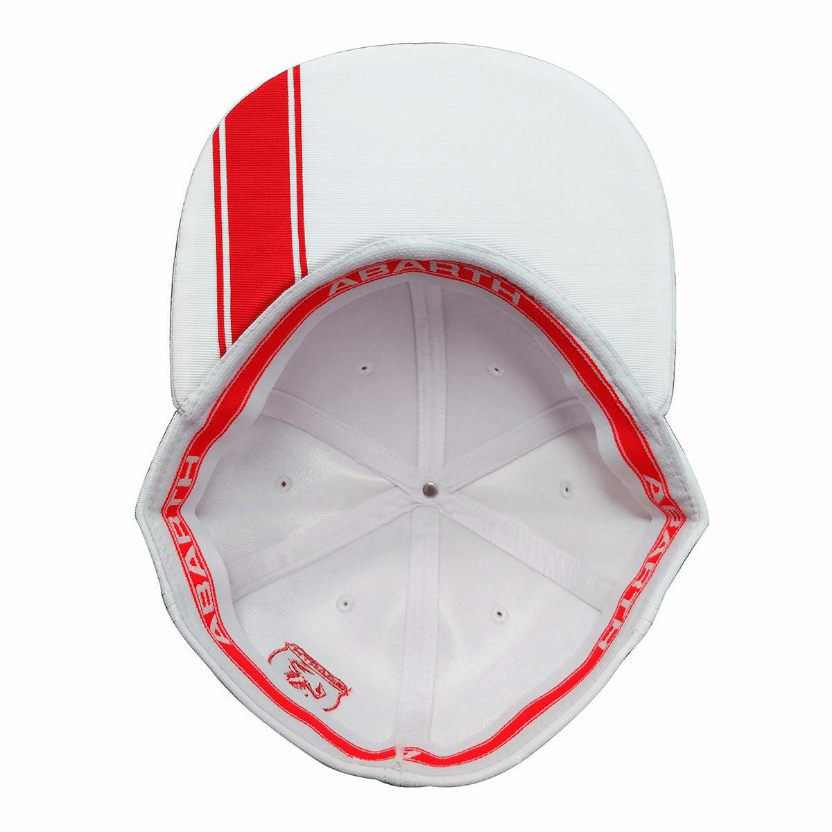 ABARTH｜アバルト フラットブリム キャップ ’25 ホワイト｜帽子｜ホワイト