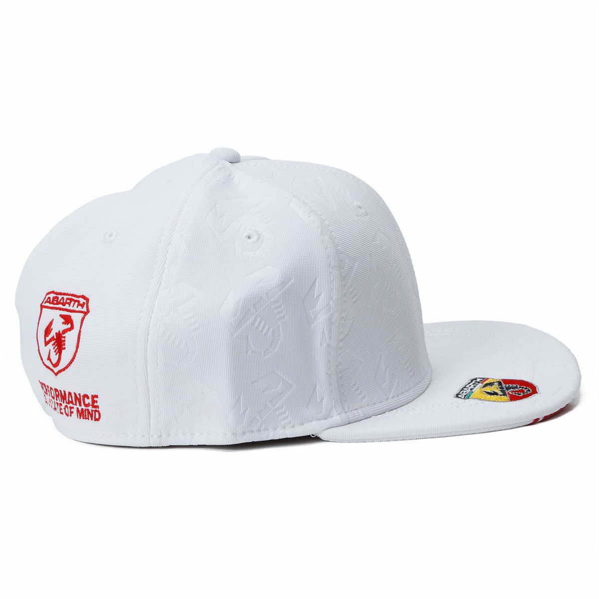ABARTH｜アバルト フラットブリム キャップ ’25 ホワイト｜帽子｜ホワイト