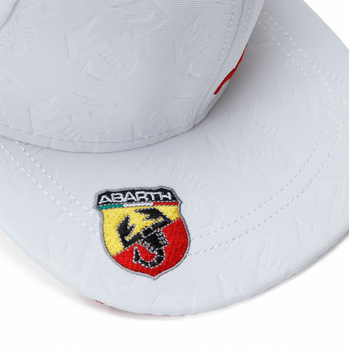 ABARTH｜アバルト フラットブリム キャップ ’25 ホワイト｜帽子｜ホワイト
