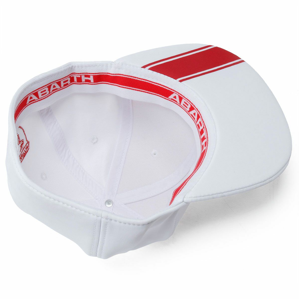 ABARTH｜アバルト フラットブリム キャップ ’25 ホワイト｜帽子｜ホワイト
