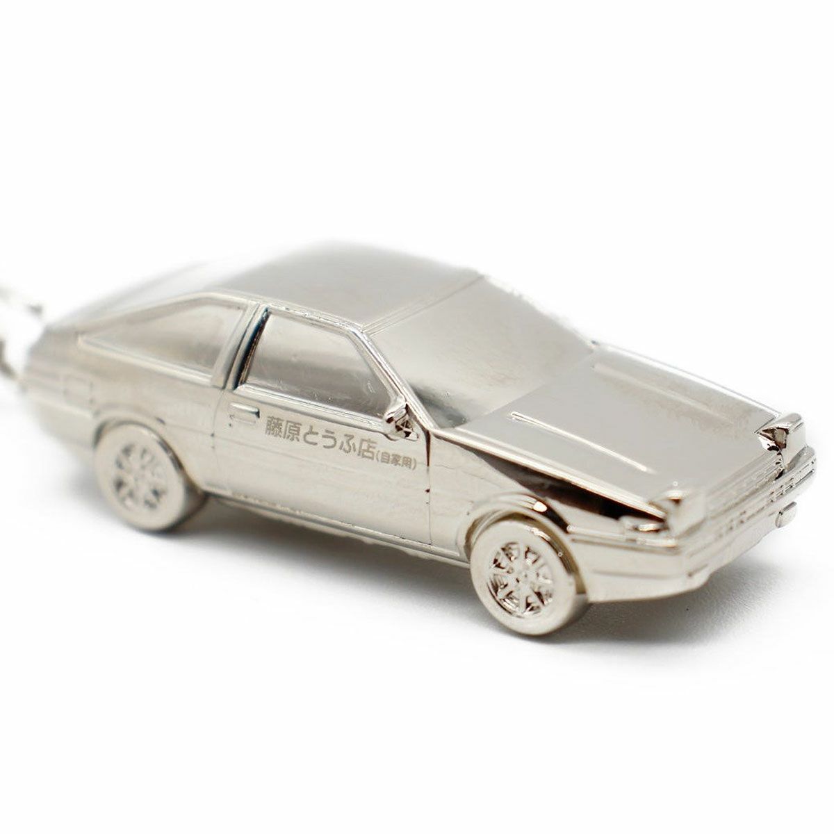 Cassette Car Products｜頭文字D 3Dメタルキーチェーン TOYOTA SPRINTER TRUENO（AE86） ｜キーホルダー