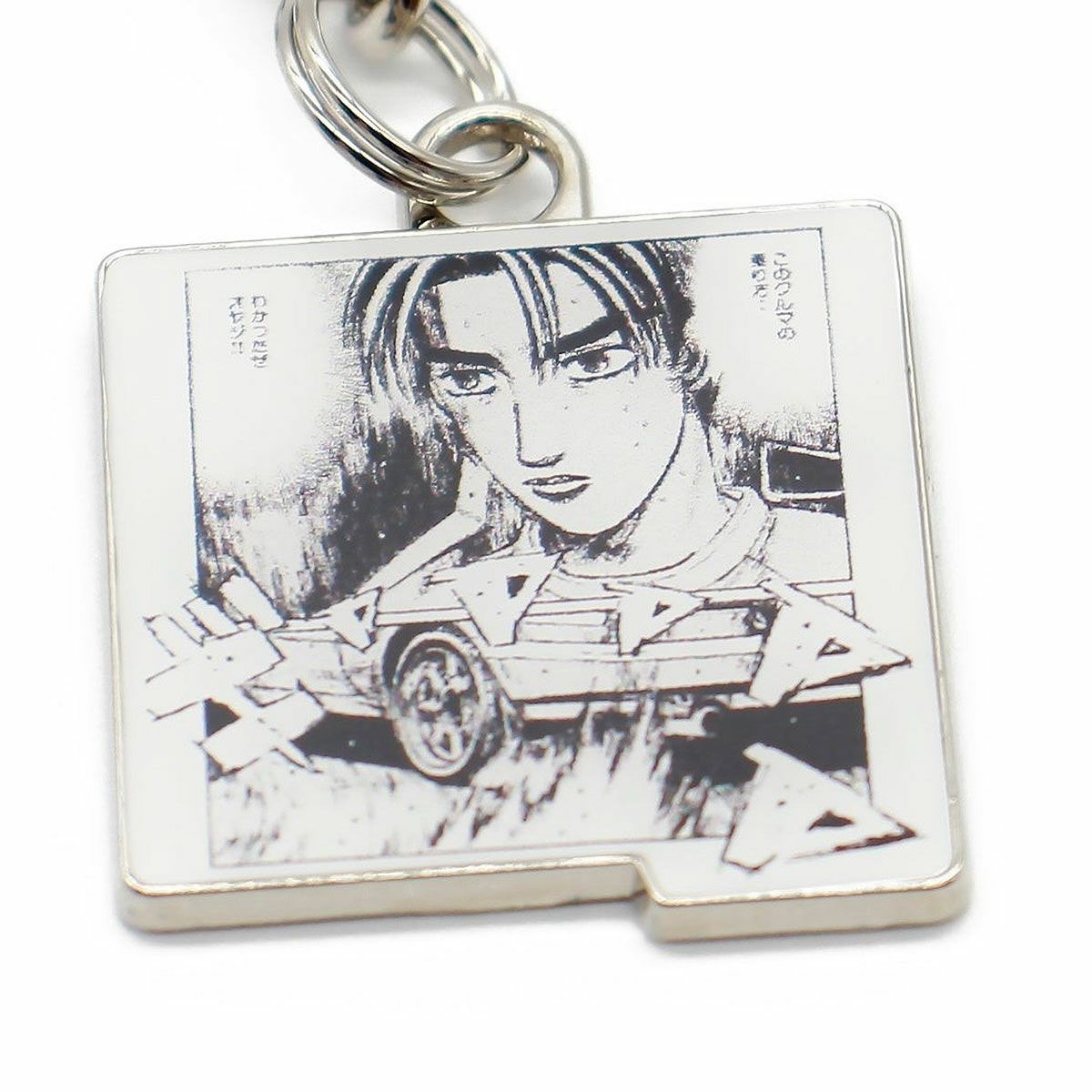 Cassette Car Products｜頭文字D 3Dメタルキーチェーン TOYOTA SPRINTER TRUENO（AE86） ｜キーホルダー