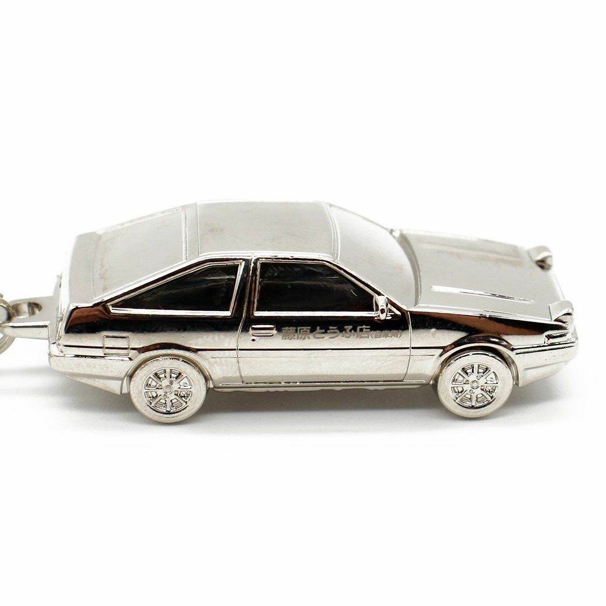 Cassette Car Products｜頭文字D 3Dメタルキーチェーン TOYOTA SPRINTER TRUENO（AE86） ｜キーホルダー