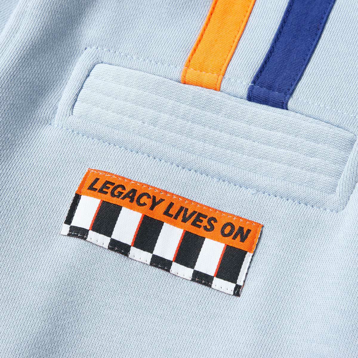 GULF｜ガルフ ハイブリッド ジップ ジャケット｜スウェット｜ライトブルー