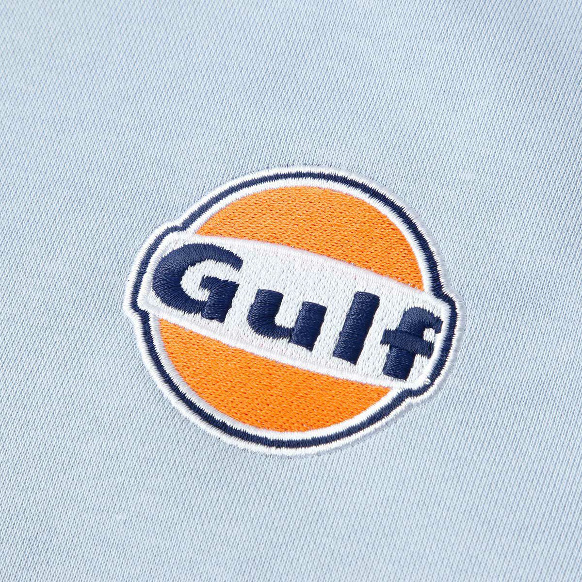 GULF｜ガルフ ハイブリッド ジップ ジャケット｜スウェット｜ライトブルー