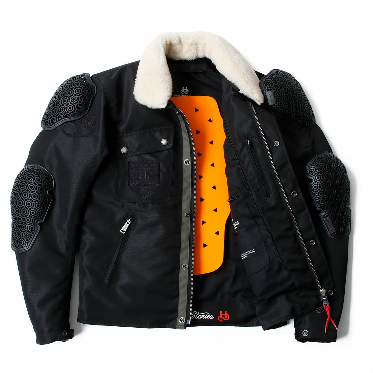 helstons｜サージェント ティシュー テクニーク ジャケット｜アウター｜ブラック