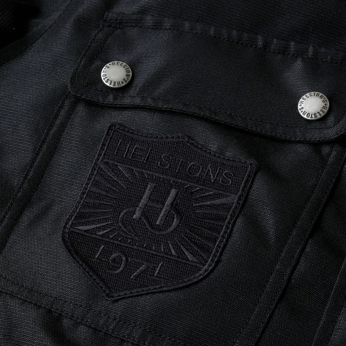 helstons｜サージェント ティシュー テクニーク ジャケット｜アウター｜ブラック