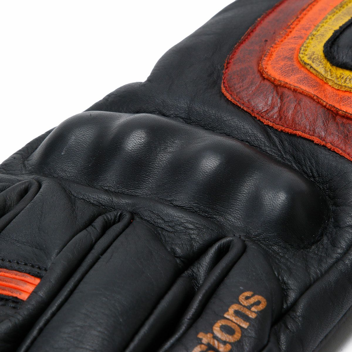 helstons｜スプーン ウィンター グローブ｜グローブ｜ブラック×オレンジ