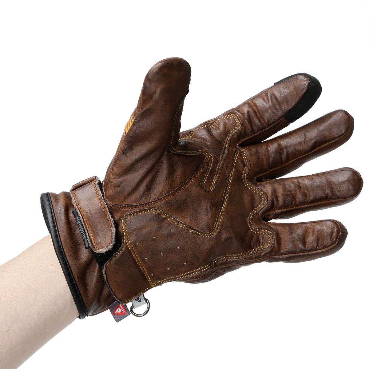 helstons｜スプーン ウィンター グローブ｜グローブ｜マローンブラウン｜モデル着用