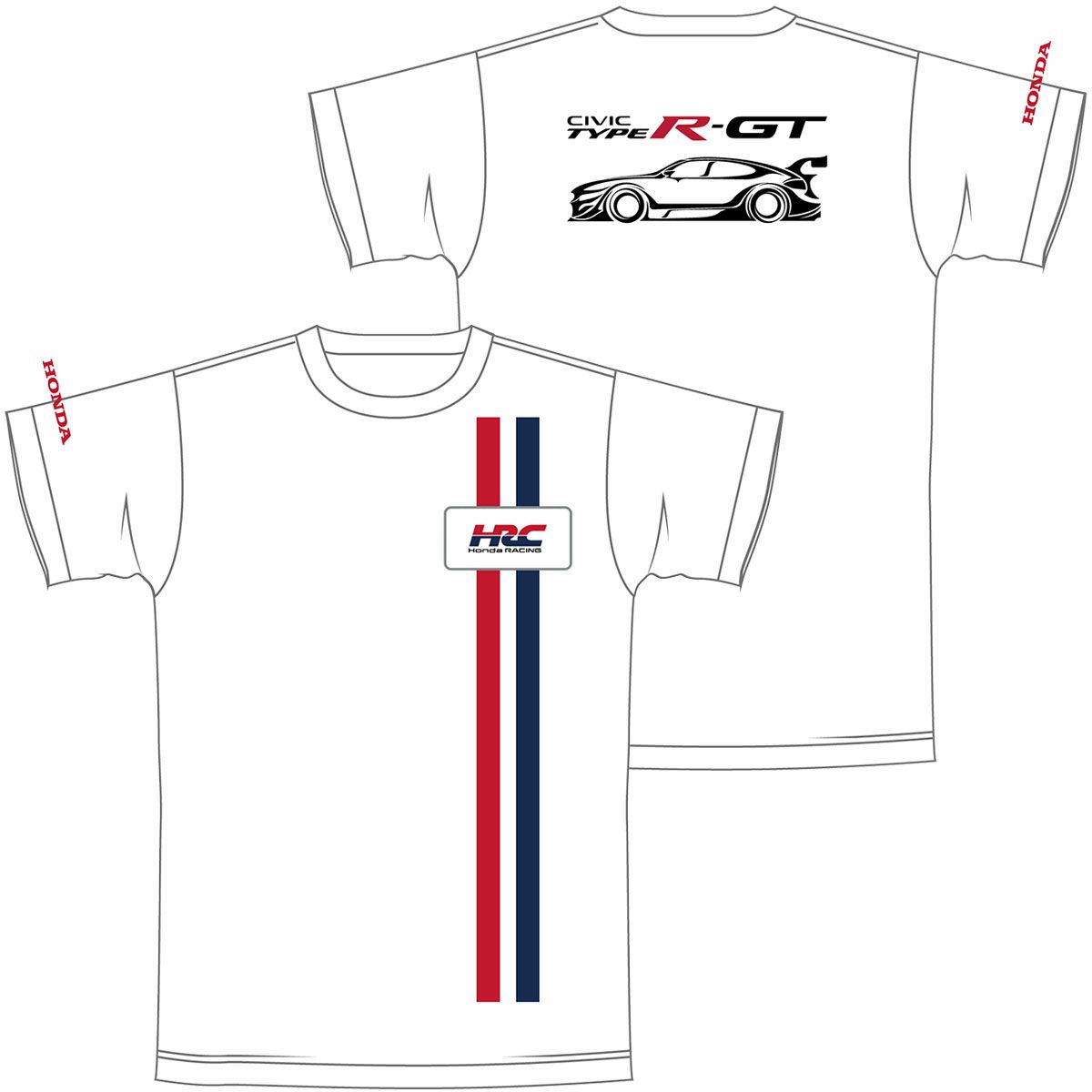 HRC｜シビック タイプ R-GT Tシャツ 2025｜ウェア