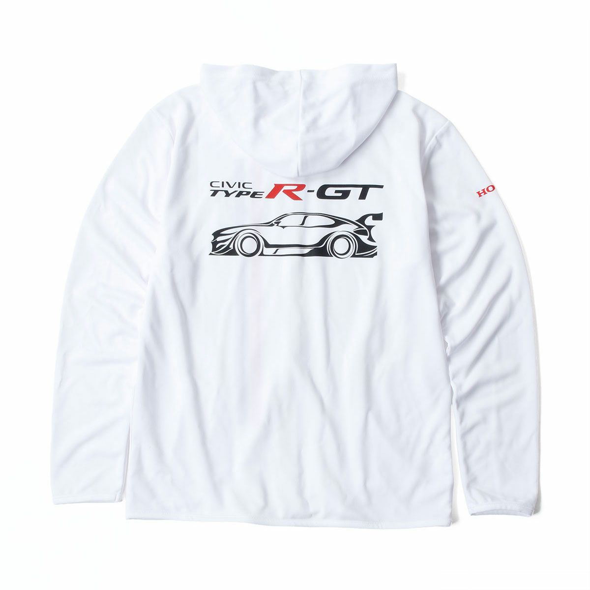 HRC｜シビック タイプ R-GT ドライ パーカー 2025｜フーディ｜ホワイト