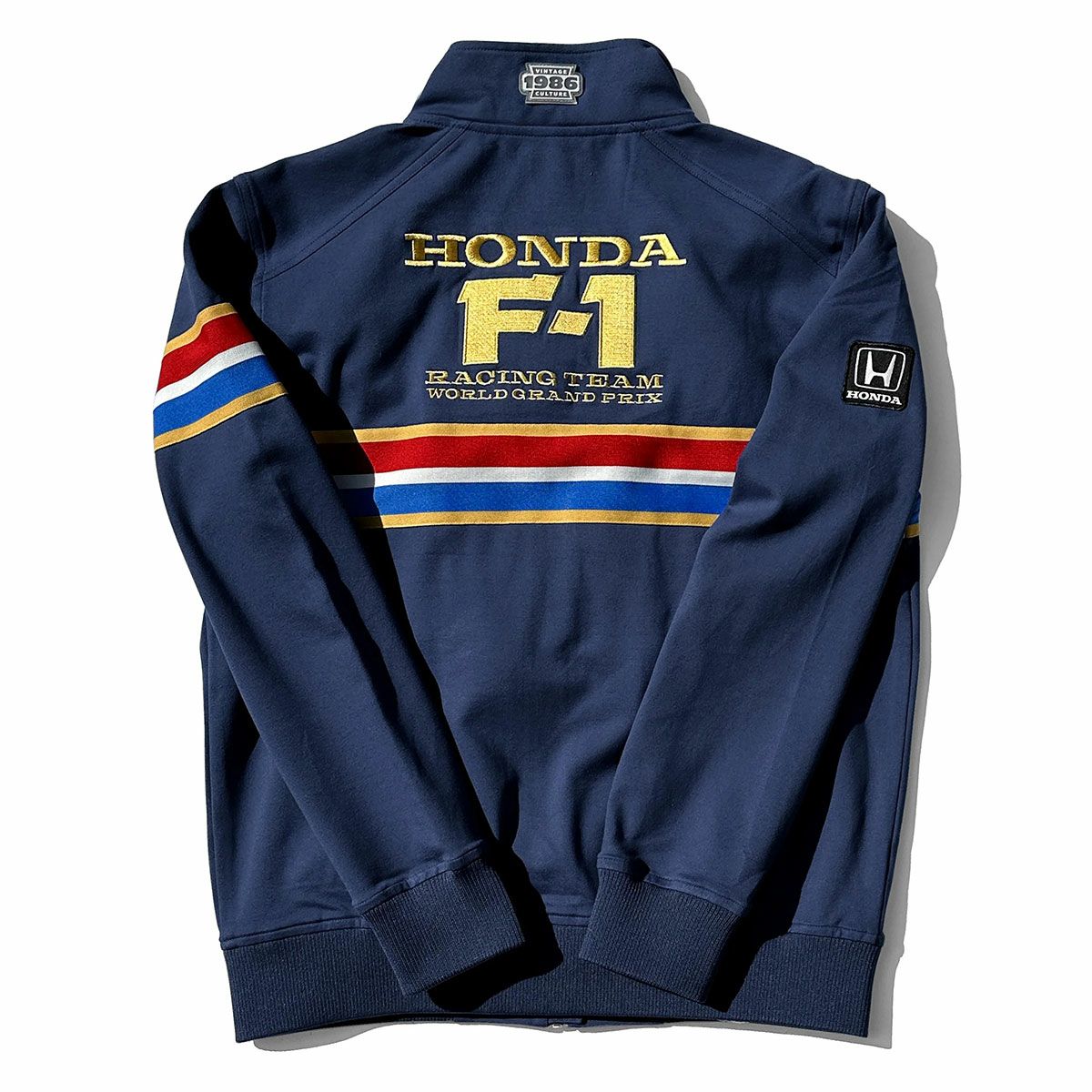 Honda Vintage Culture｜1986 ホンダ F1 チーム ジッパージャケット｜アウター｜ブルー
