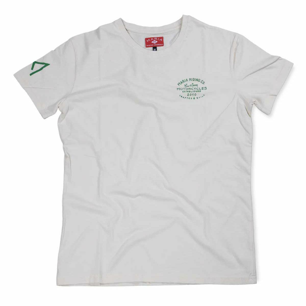 Maria Riding Company｜ハンドクラフト Tシャツ｜トップス｜ホワイト