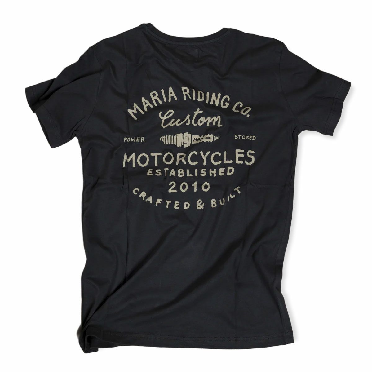 Maria Riding Company｜ハンドクラフト Tシャツ｜トップス｜ダークグレー