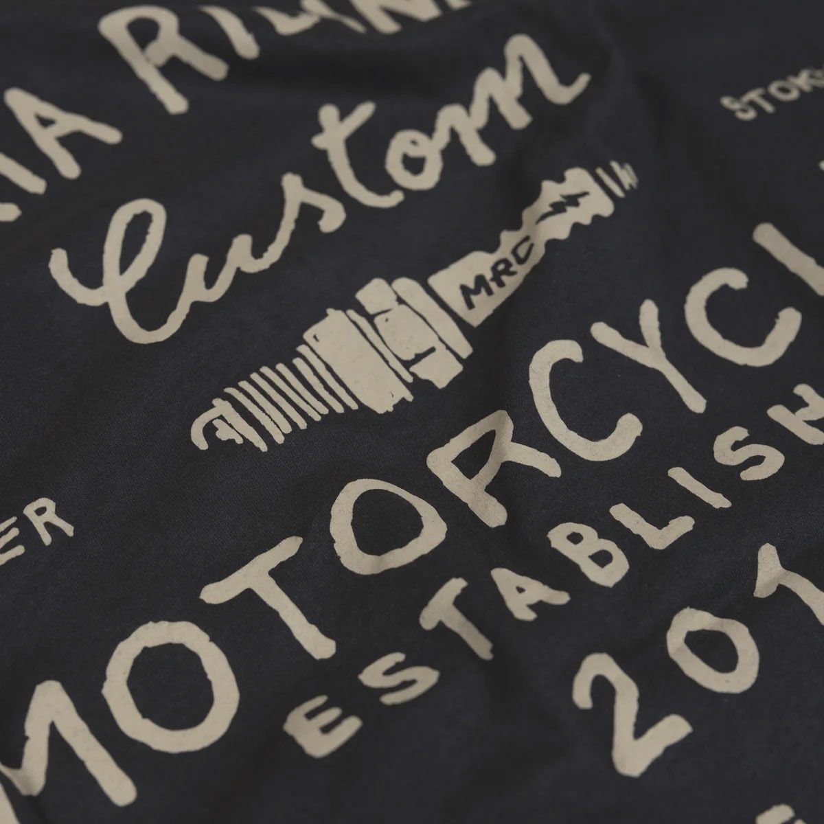 Maria Riding Company｜ハンドクラフト Tシャツ｜トップス｜ダークグレー