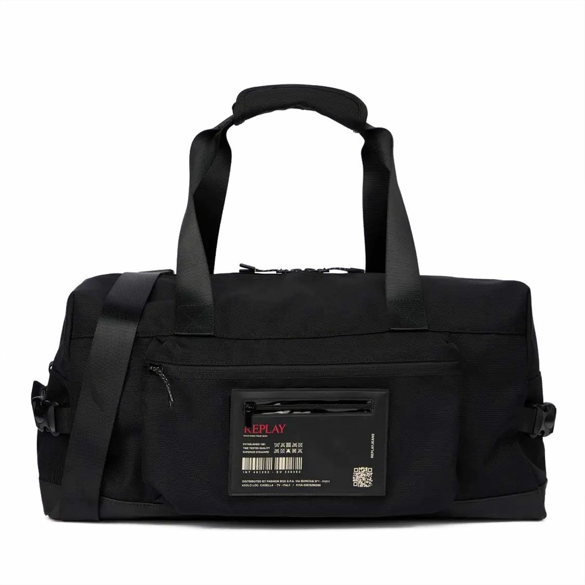 REPLAY｜ブラック ボストン バッグ｜ボストンバッグ