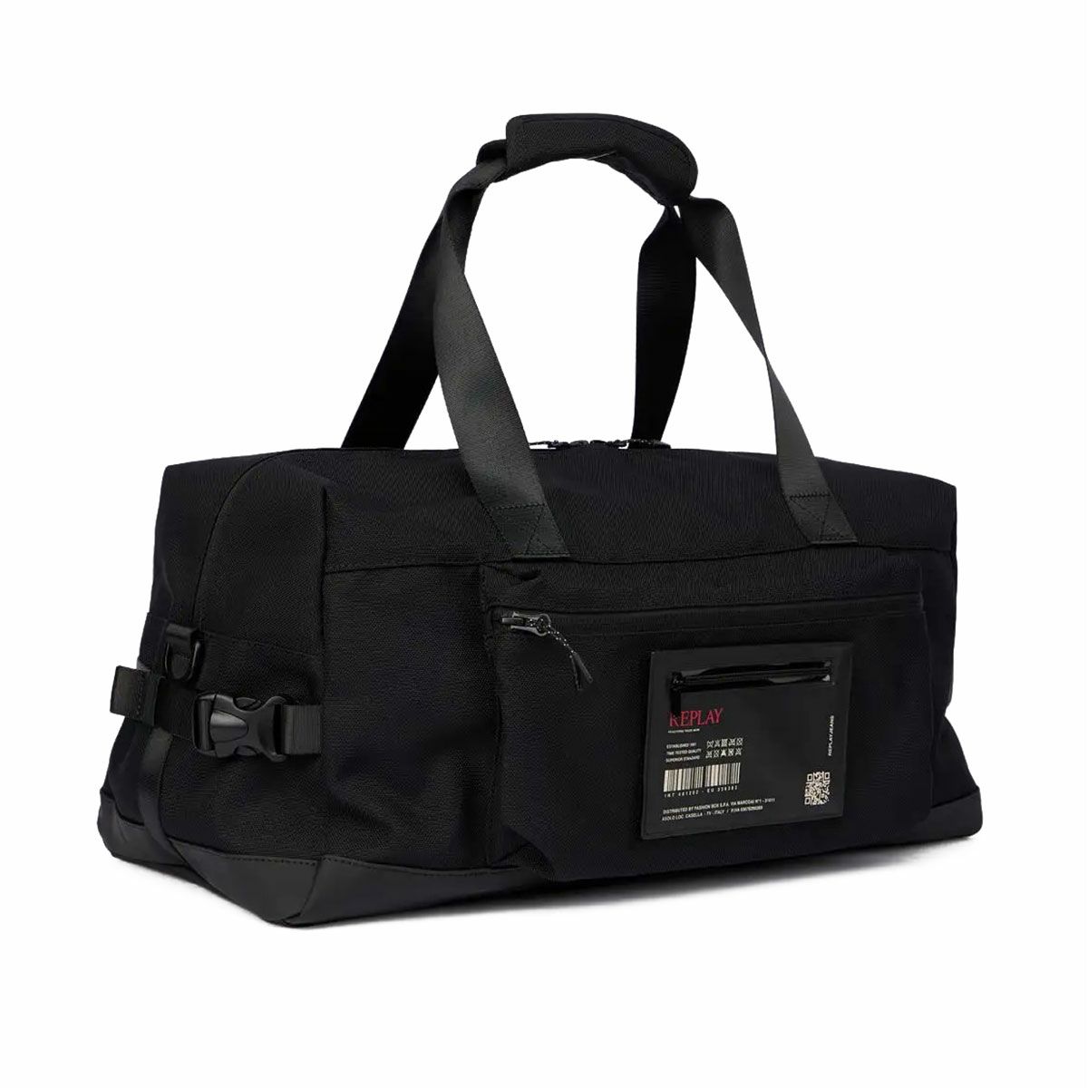 REPLAY｜ブラック ボストン バッグ｜ボストンバッグ｜ブラック