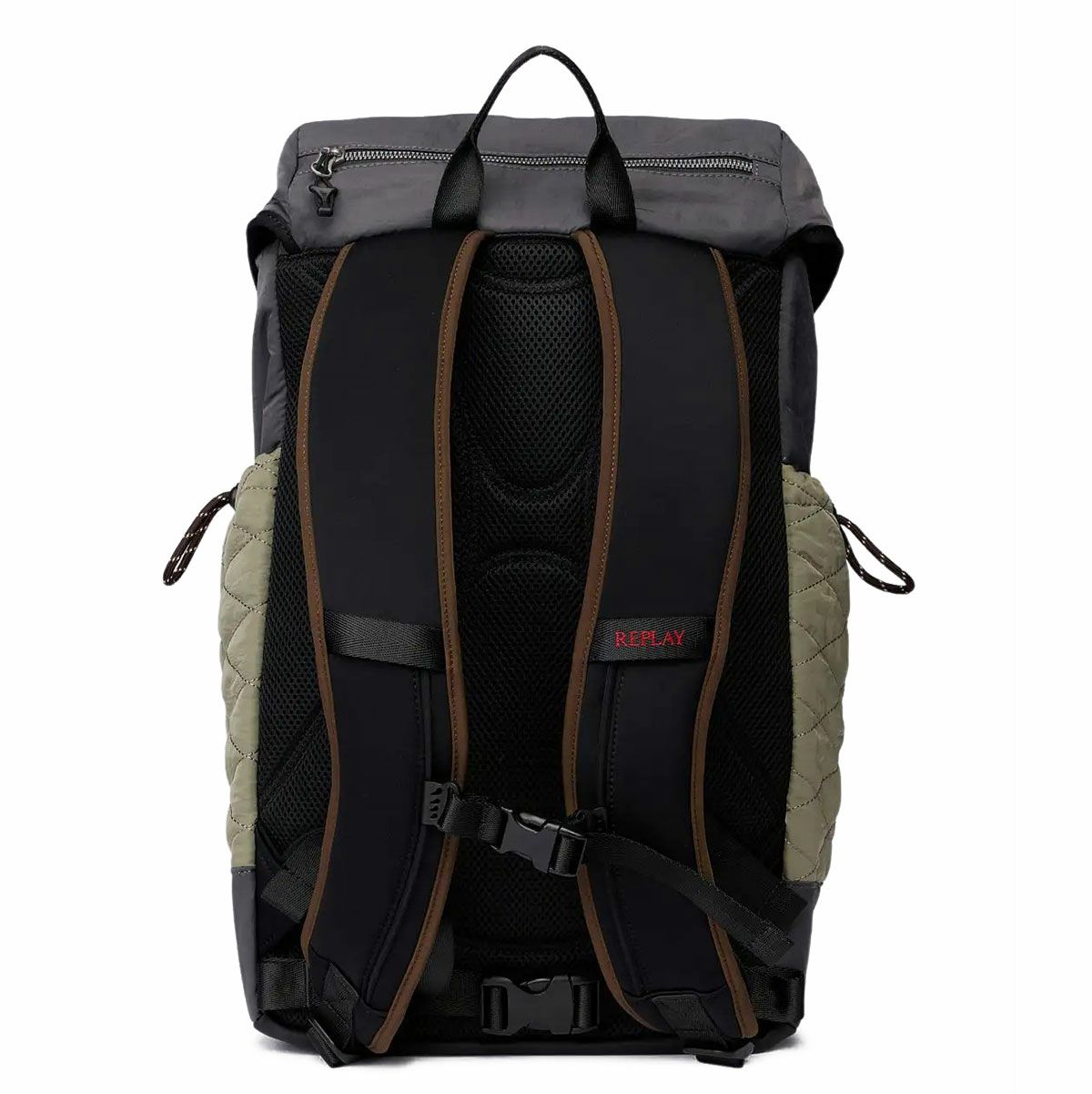 REPLAY｜マルチカラー バックパック｜バックパック｜ブレーケン×ブラックサンド×ローレル