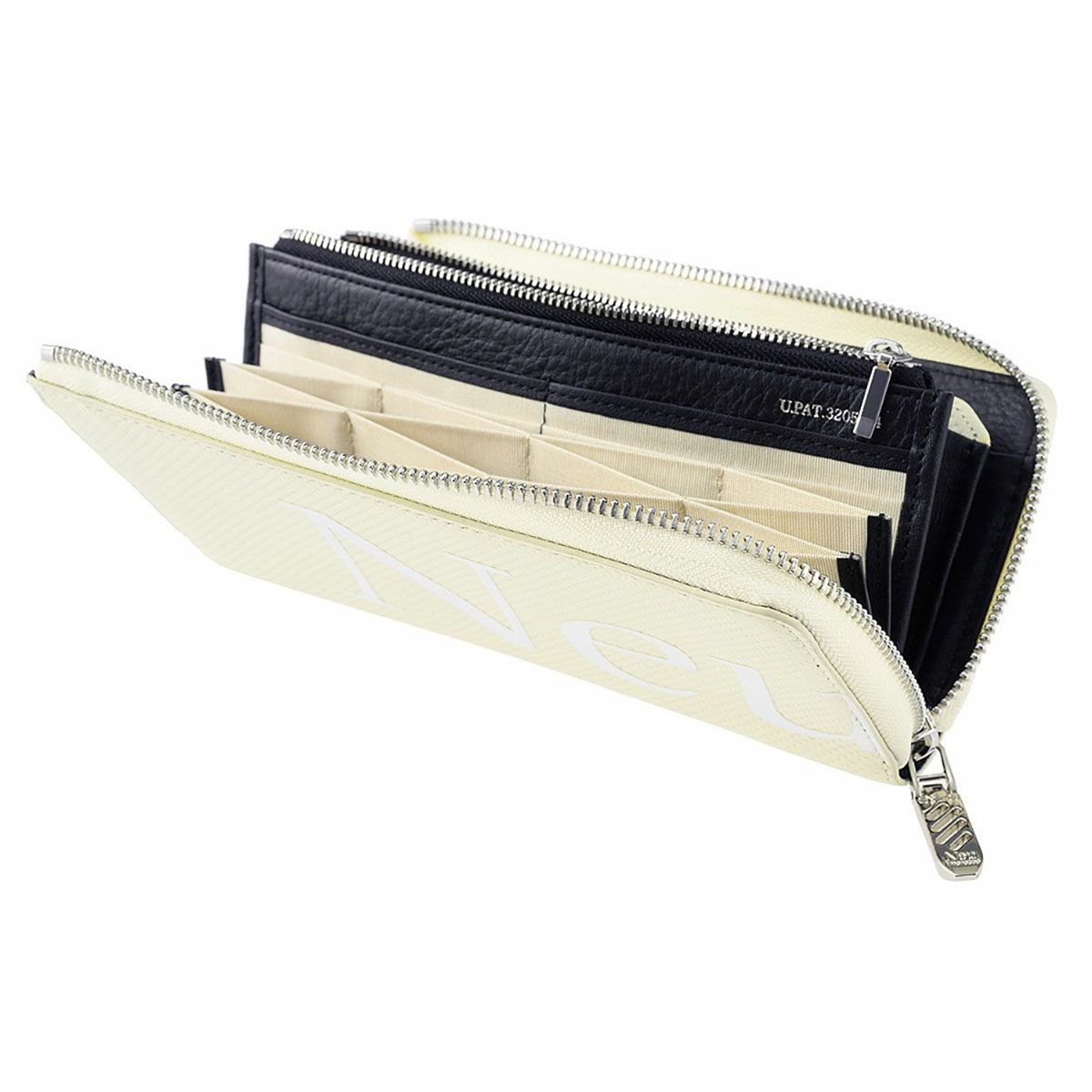 neuinteresse｜ハニーセル 長財布 L字ラウンドファスナー 下田紗弥加モデル｜財布｜ホワイト