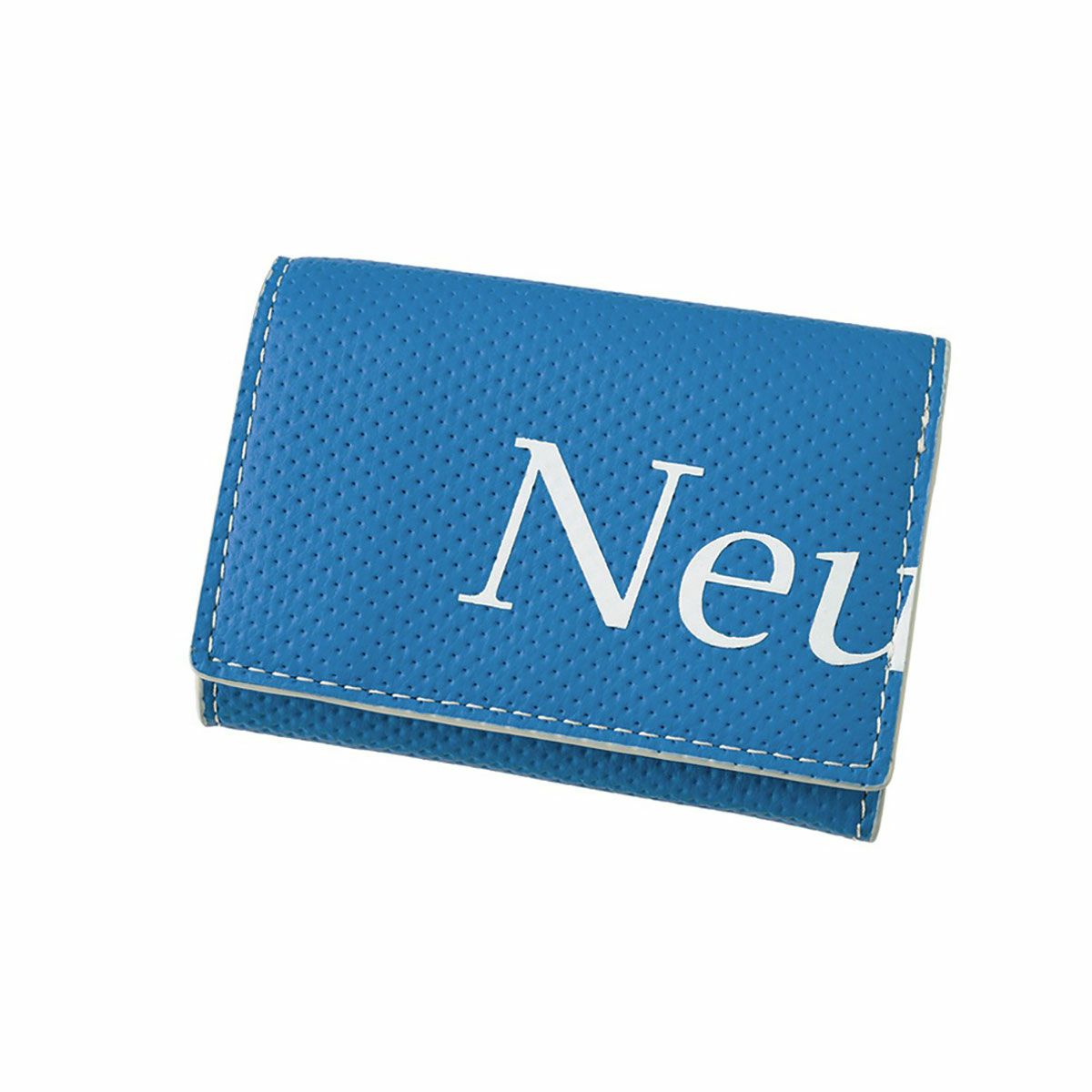 neuinteresse｜三つ折り財布 キーケース付き 下田紗弥加モデル｜財布｜ブルー