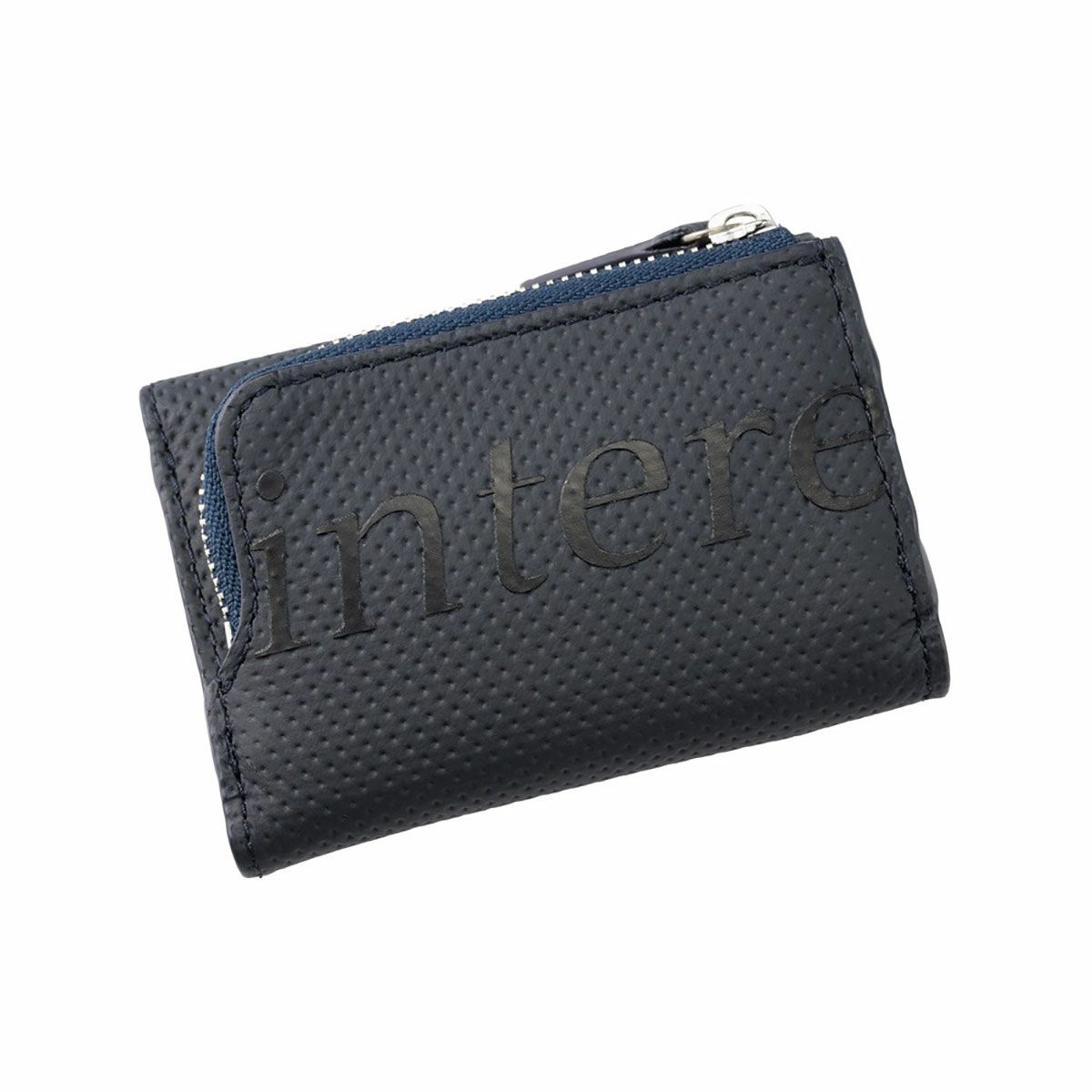 neuinteresse｜三つ折り財布 キーケース付き 下田紗弥加モデル｜財布｜ネイビー