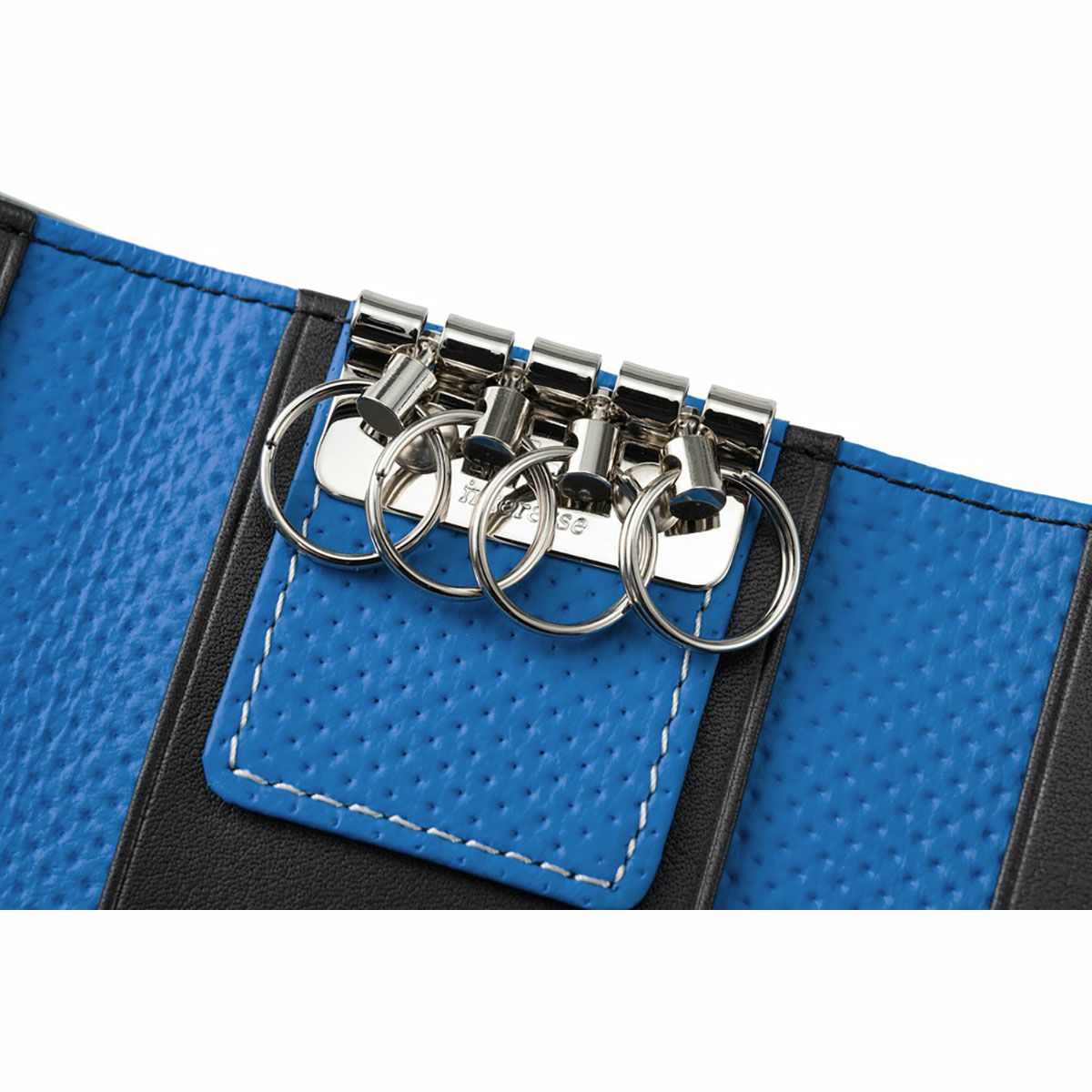 neuinteresse｜三つ折り財布 キーケース付き 下田紗弥加モデル｜財布｜ブルー