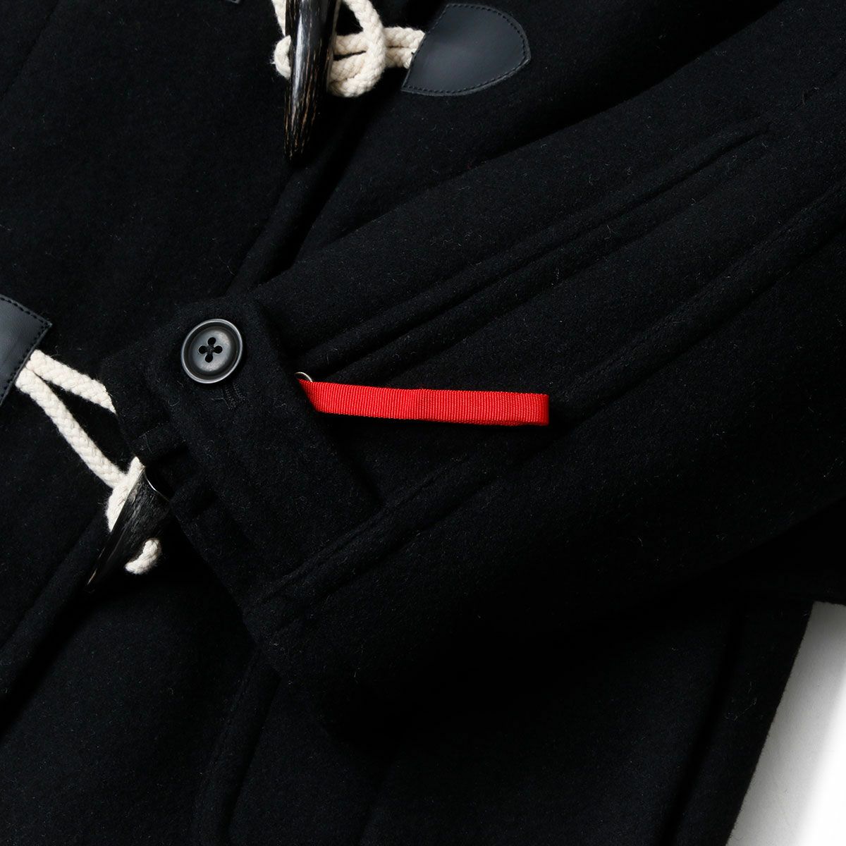 SHINICHIRO ARAKAWA｜C04R ダッフルコート｜アウター｜ブラック