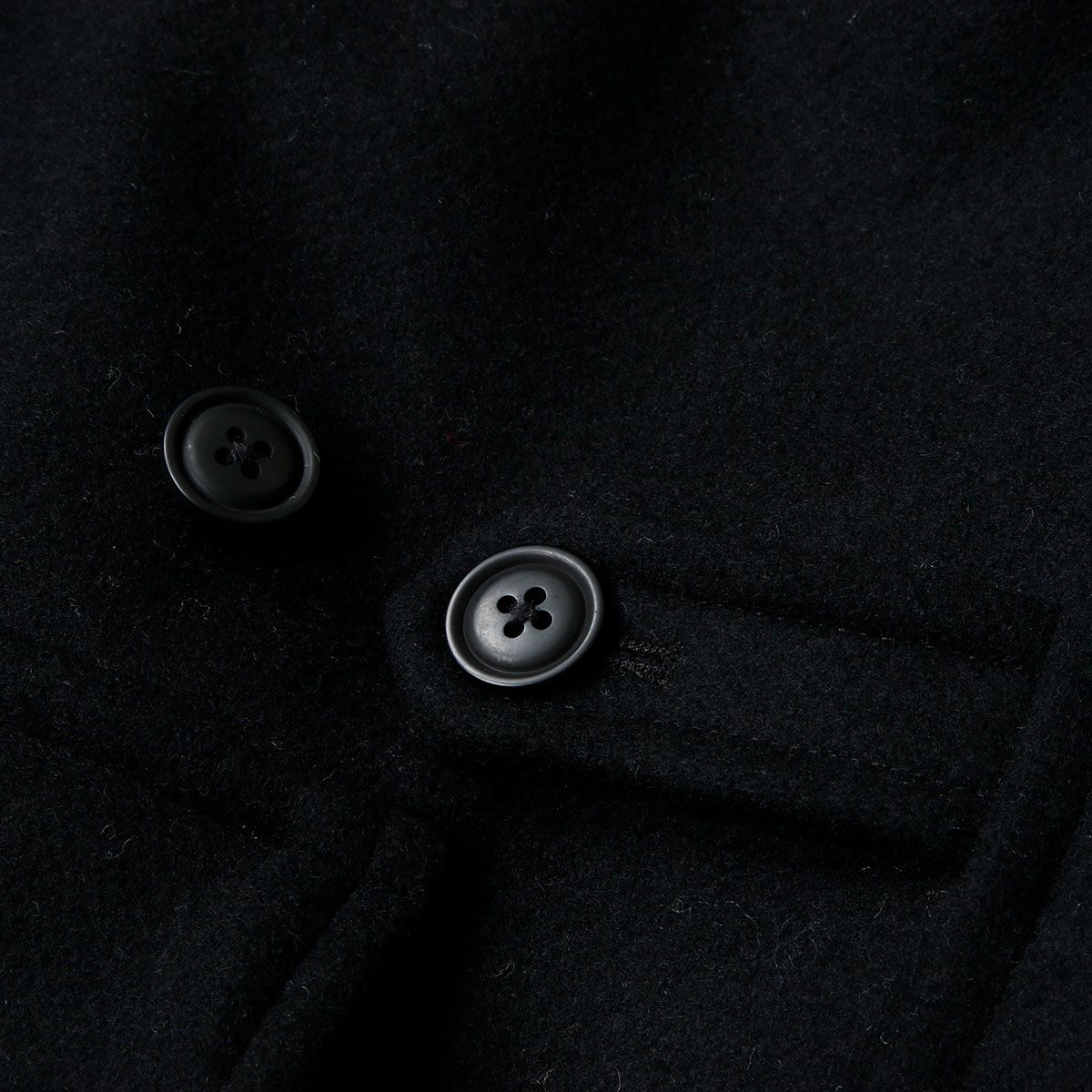 SHINICHIRO ARAKAWA｜C04R ダッフルコート｜アウター｜ブラック