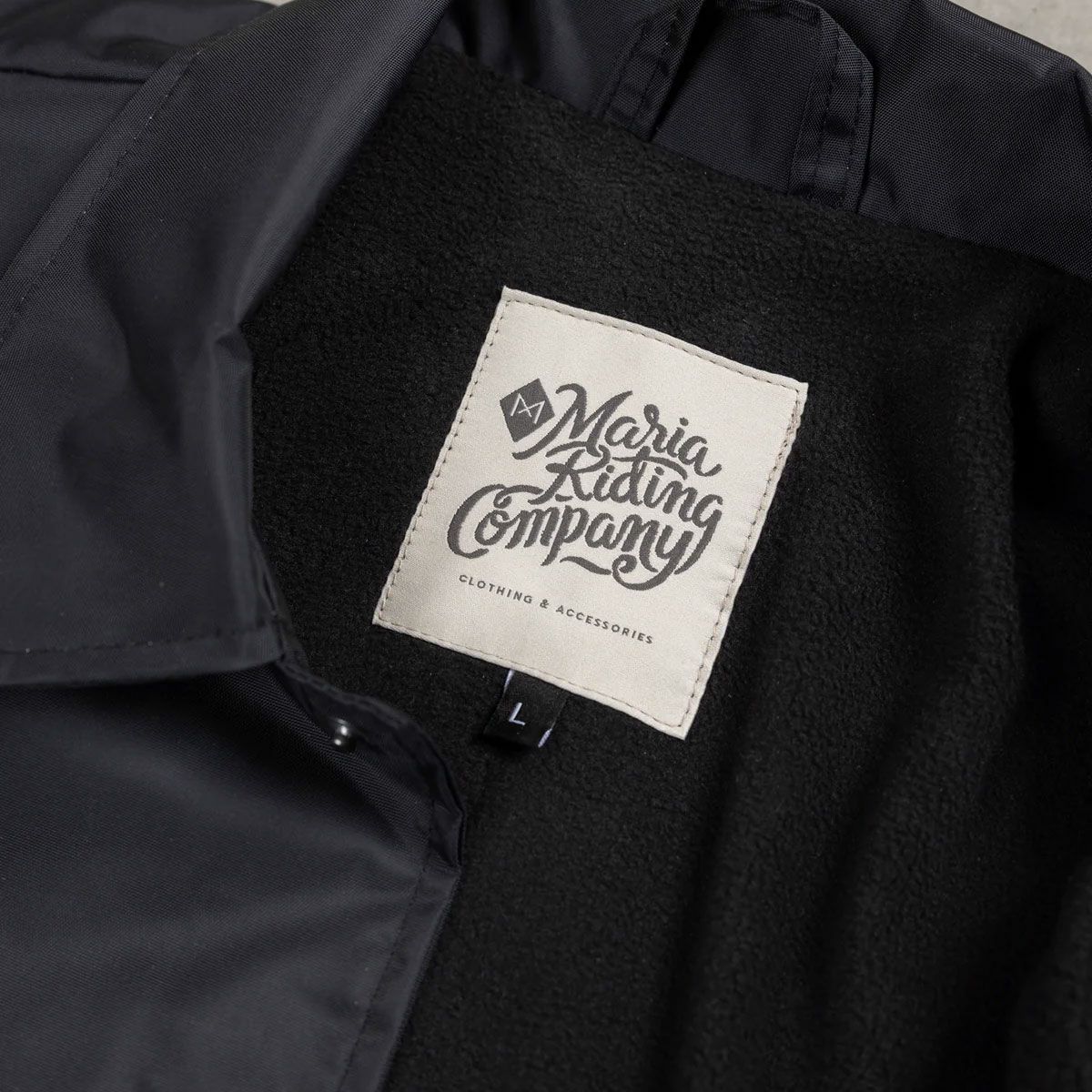 Maria Riding Company｜ワイルドキャット コーチジャケット｜アウター｜ブラック