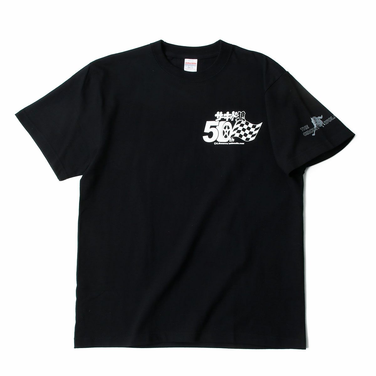 サーキットの狼｜50th Tシャツ｜ウェア｜ブラック