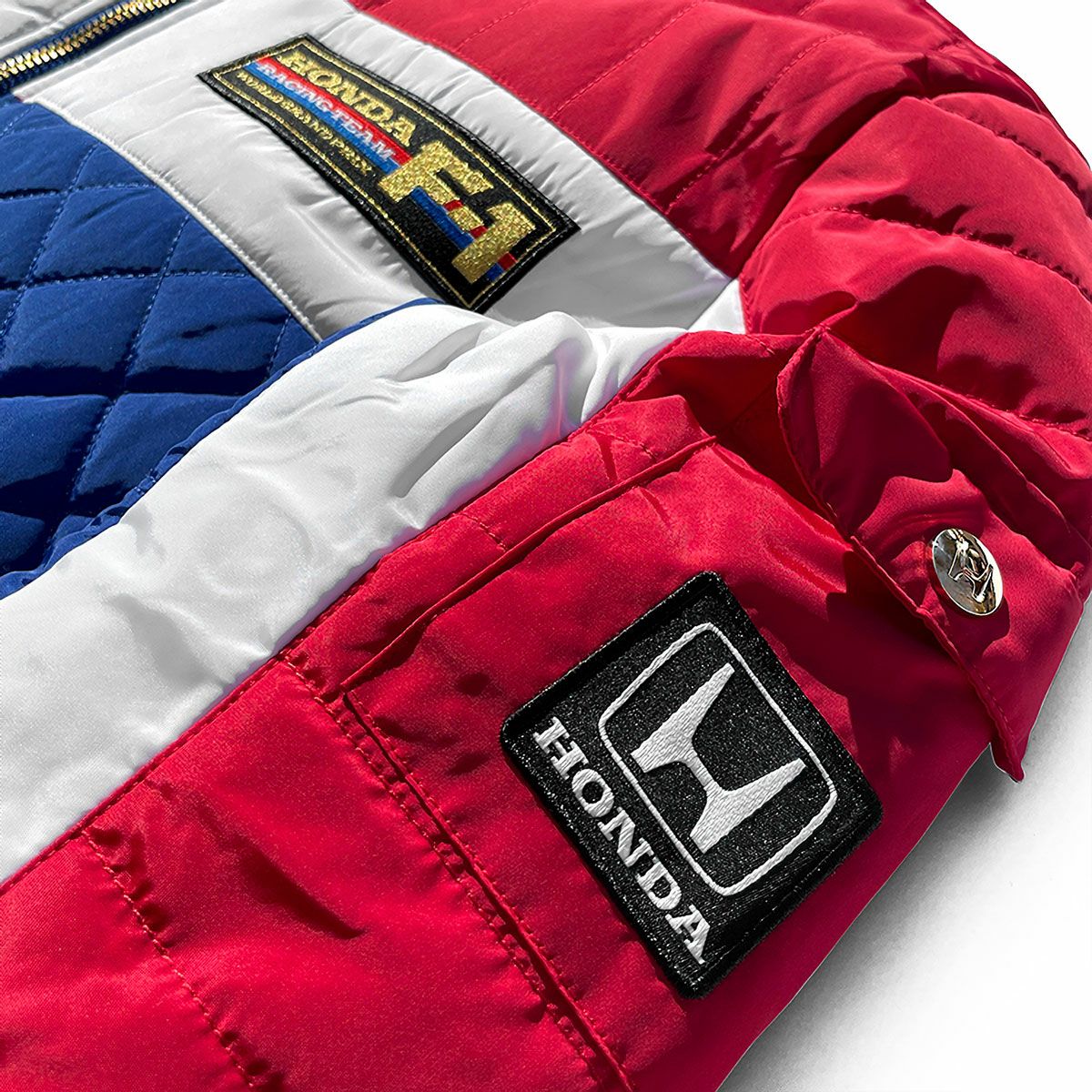 Honda Vintage Culture｜1983 ホンダ F1 レーシングチーム キルティング ジャケット｜アウター｜ブルー×ホワイト×レッド