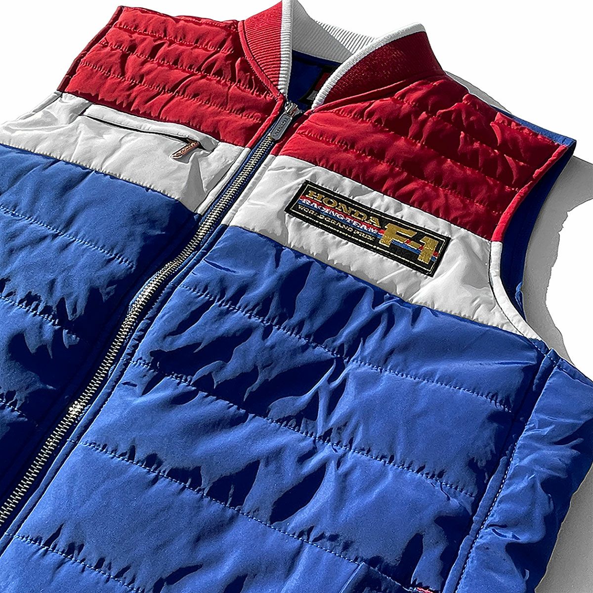 Honda Vintage Culture｜1983 ホンダ F1 レーシングチーム ベスト｜ウェア｜ブルー×ホワイト×レッド