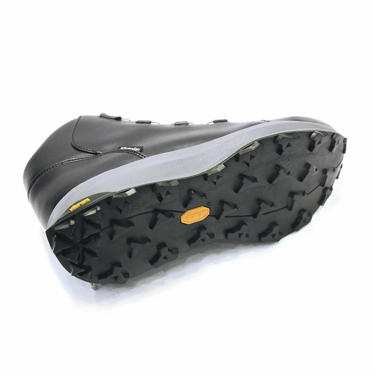 56design｜ライディング ウェッジ ソール シューズ｜スニーカータイプ｜ブラック×グレー ソール