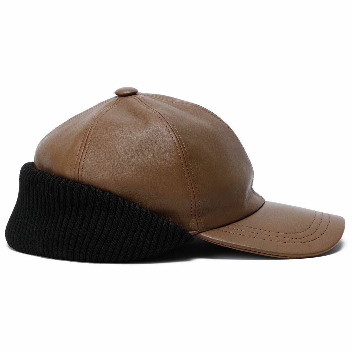 Motorimoda｜クラシック レザーキャップ｜帽子｜ライトブラウン