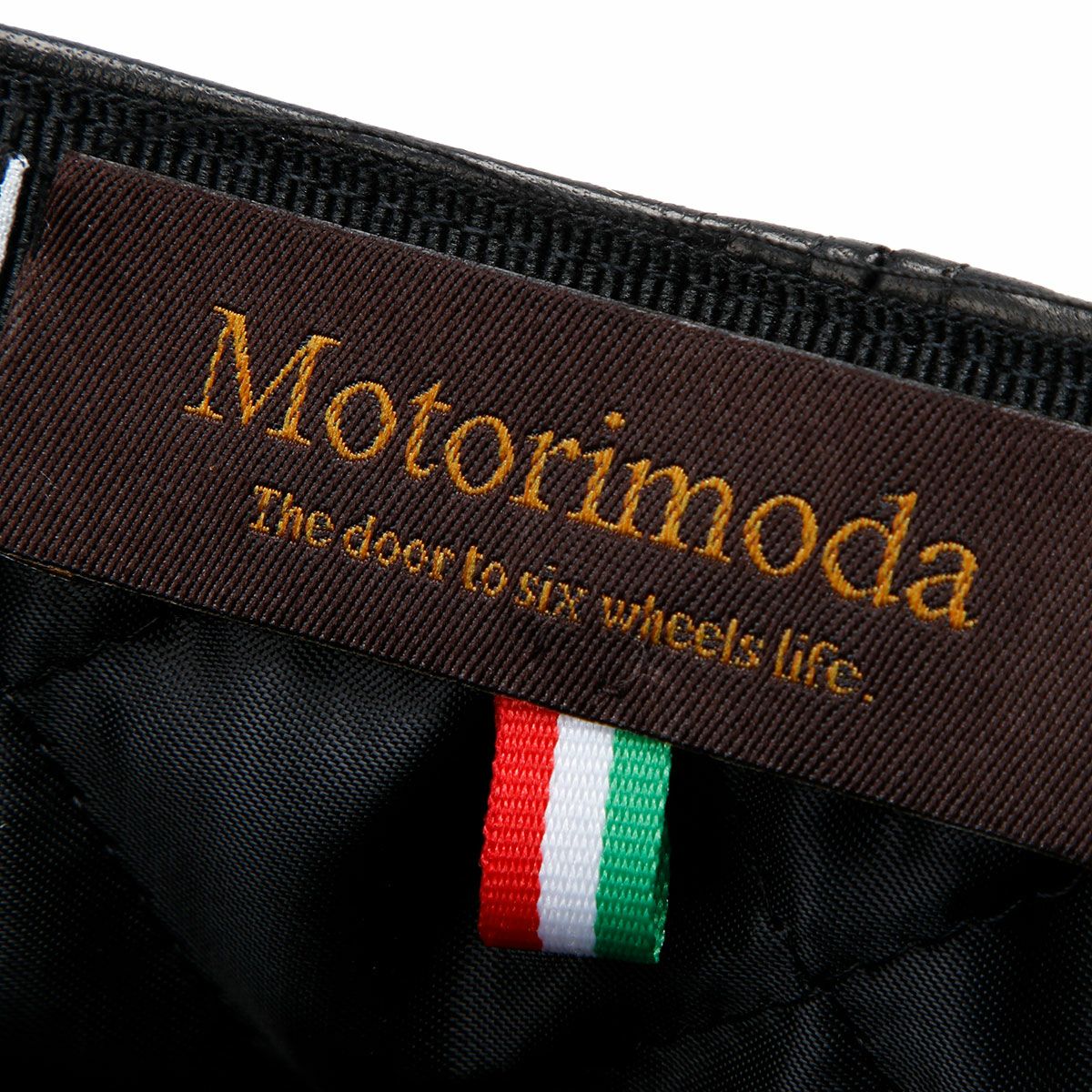 Motorimoda｜ウールブリム レザーハンチング｜帽子｜ブラック