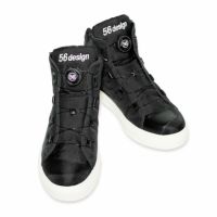 56design｜フィフティシックス デザイン ライディング シューズ｜スニーカータイプ｜ブラック