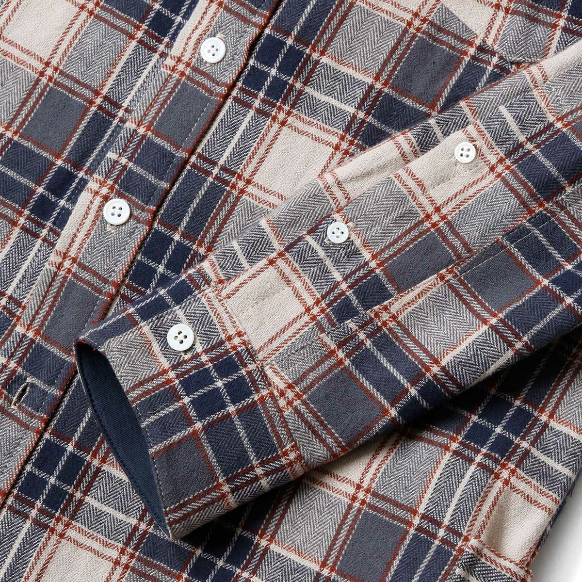 SHINICHIRO ARAKAWA｜アンフラネル｜トップス｜ネイビー