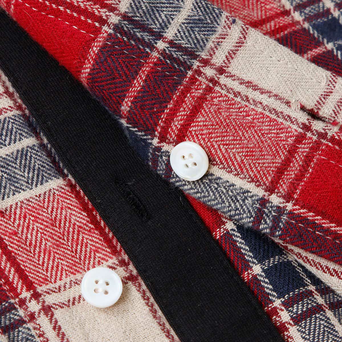 SHINICHIRO ARAKAWA｜アンフラネル｜トップス｜レッド