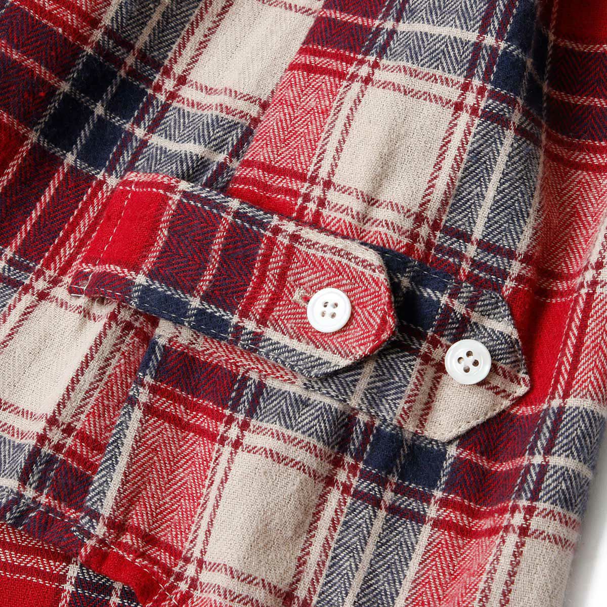 SHINICHIRO ARAKAWA｜アンフラネル｜トップス｜レッド