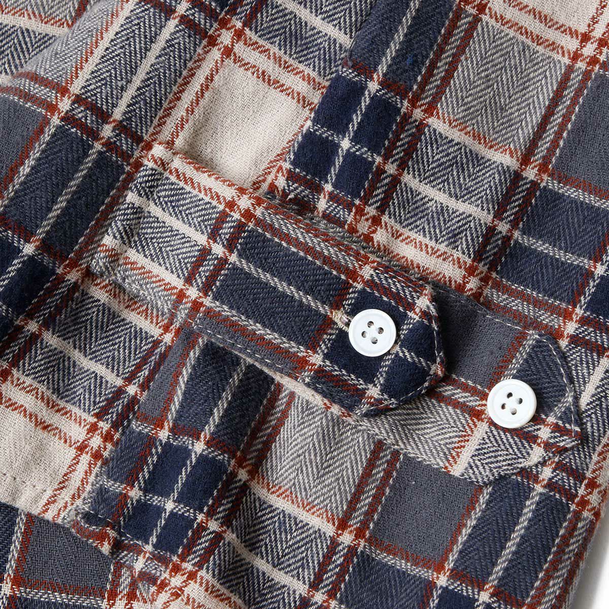 SHINICHIRO ARAKAWA｜アンフラネル｜トップス｜ネイビー