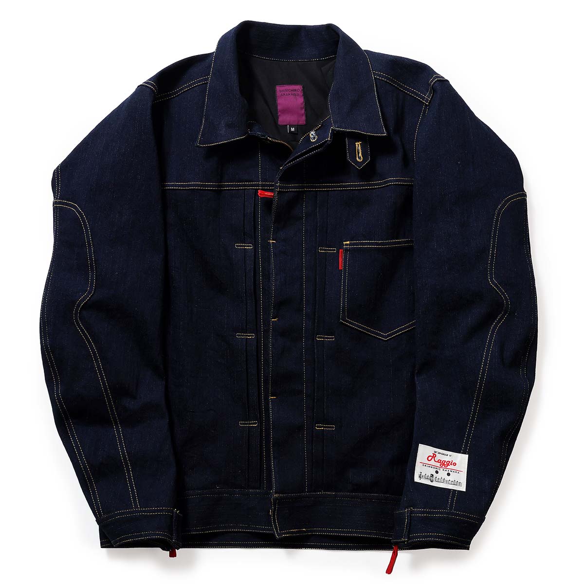 SHINICHIRO ARAKAWA｜ラッジオ プリモ H345 エヌ・デ・ニーム｜アウター｜インディゴ