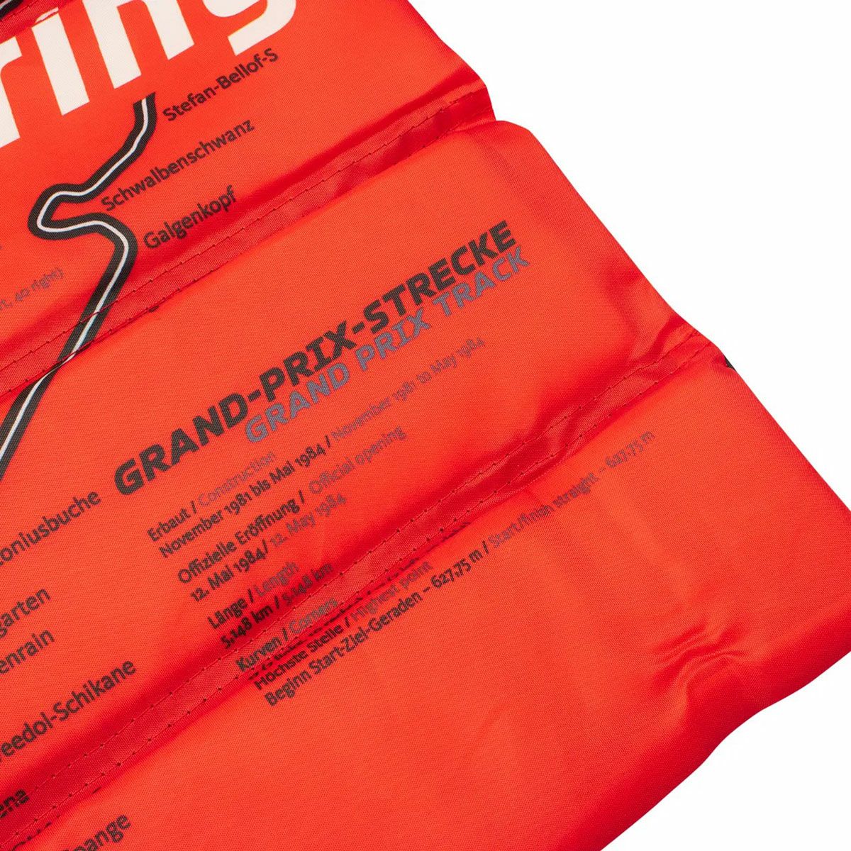 Nurburgring｜ニュルブルクリンク シートクッション ”レーストラック”｜雑貨｜オレンジ