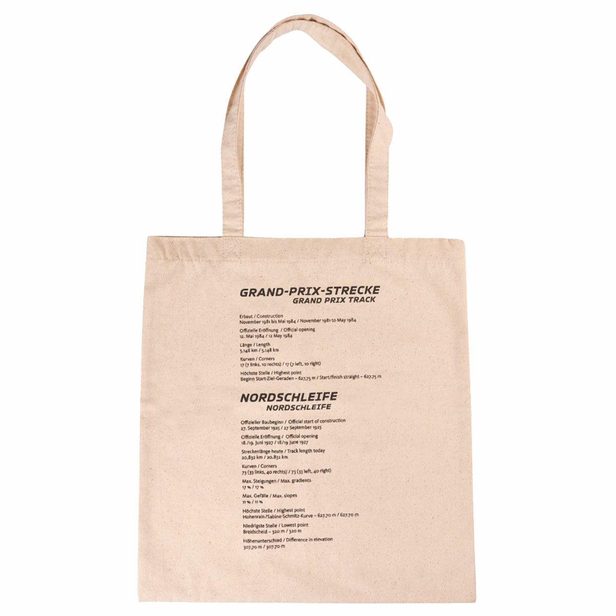 urburgring｜ニュルブルクリンク コットンバッグ ”レーストラック”｜バッグ