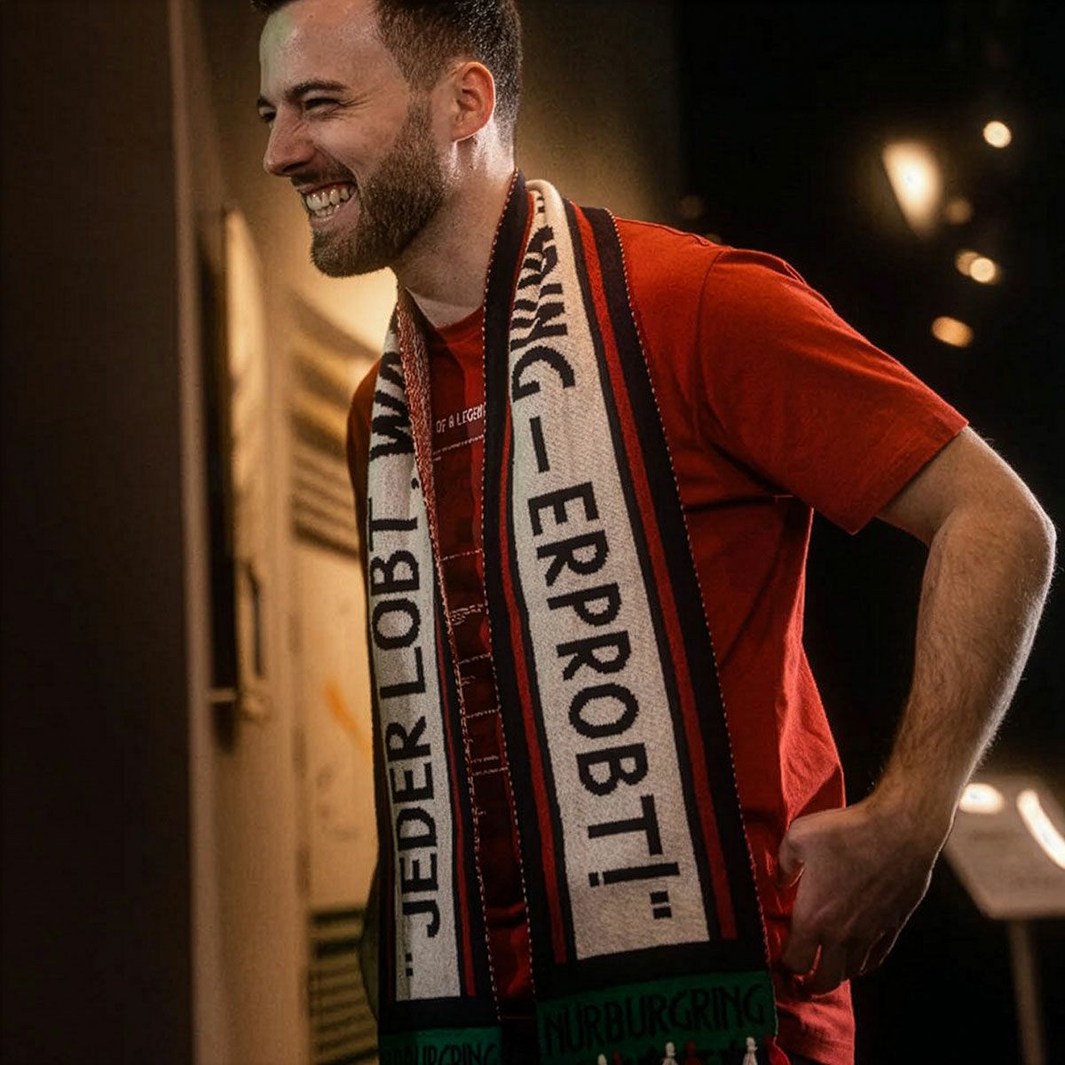 Nurburgring｜ニュルブルクリンク ファンスカーフ  ”レジェンド”｜マフラー・スカーフ