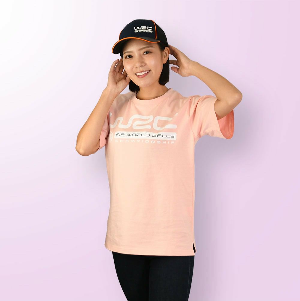 WRC｜チャンピオンシップキャップ｜雑貨｜ネイビー×ブラック｜モデル着用