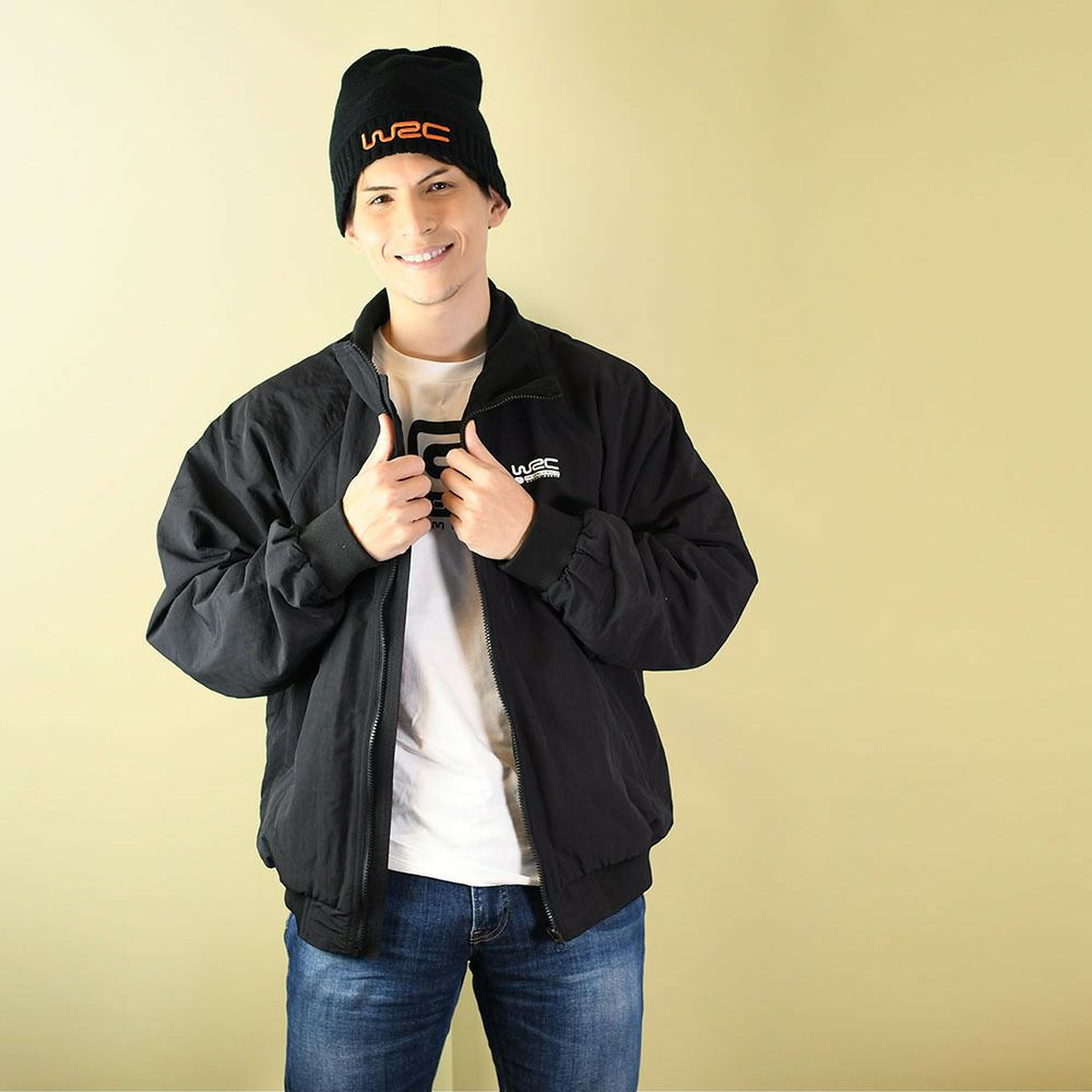 WRC｜オータムビーニー｜雑貨｜ブラック｜モデル着用