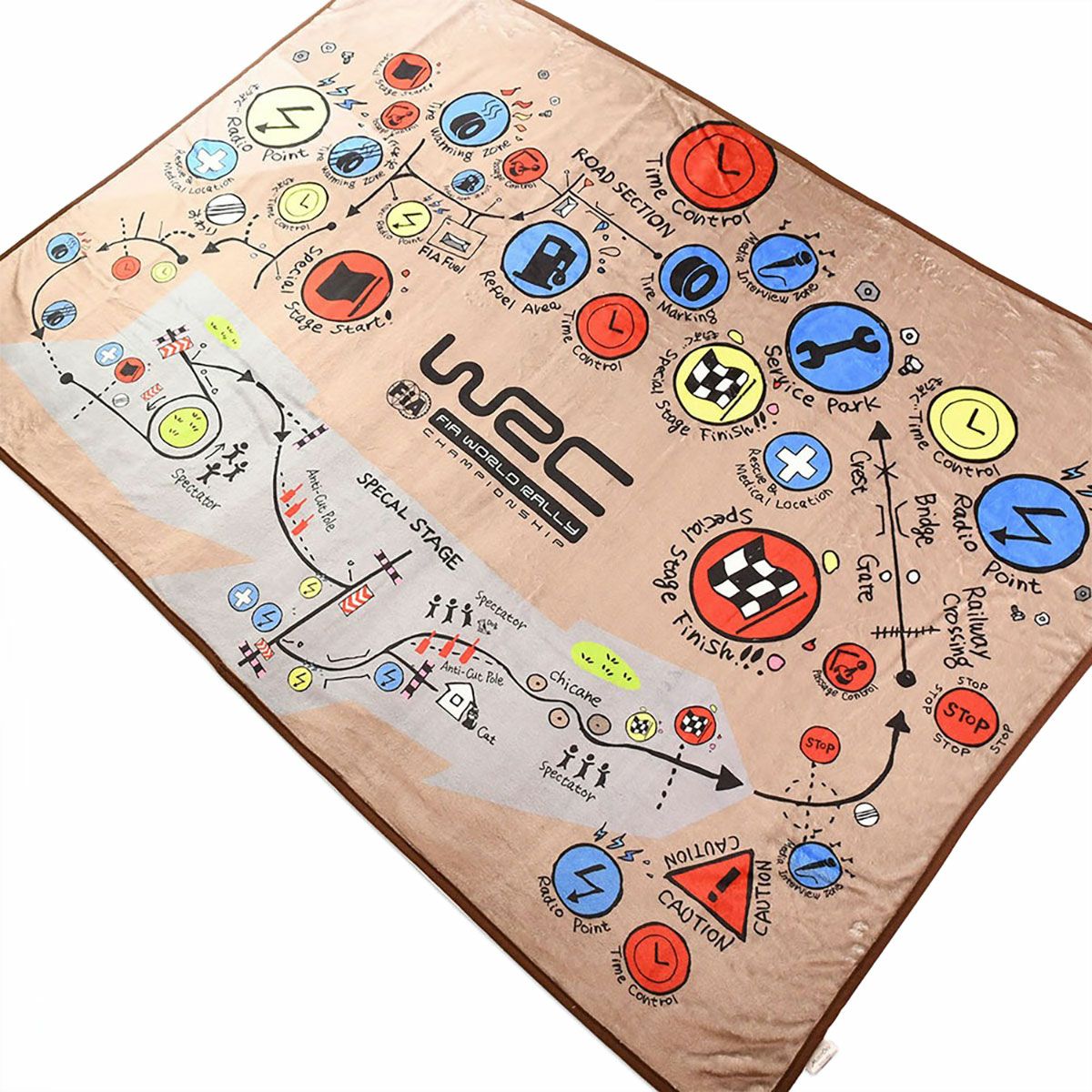 WRC｜Leg.1ブランケット｜雑貨